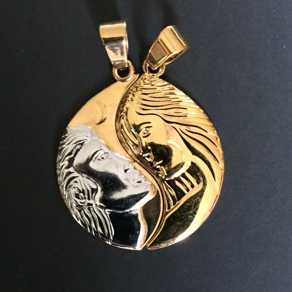 Unique beautiful couples pendants - Picture 2 of 3